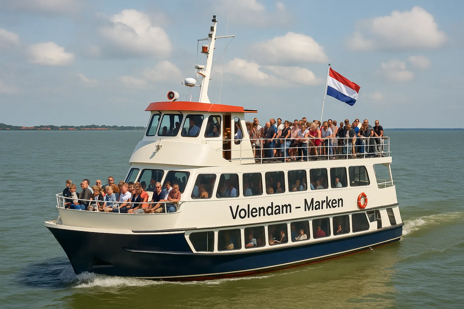 Boat tour from Volendam to Marken