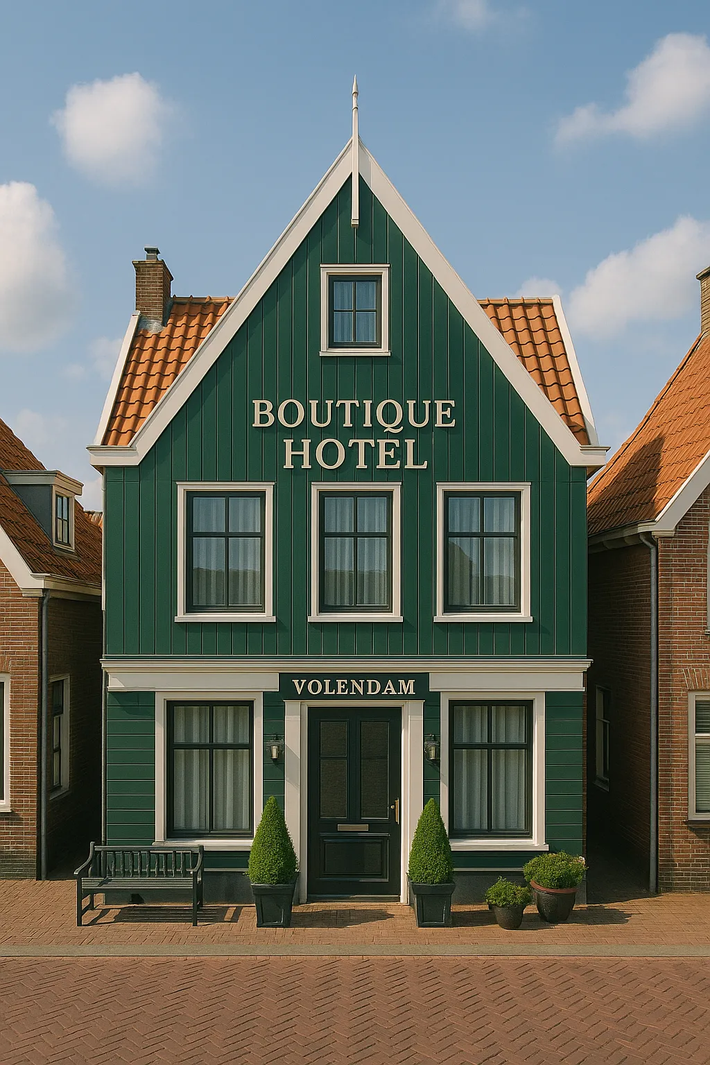 Boutique hotel Volendam village center